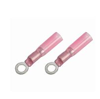 Наконечник кольцевой  изолированный термоусаживаемый НКИТ 1.5-2.5мм Rexant (отверстие ø6.5мм) картинка 